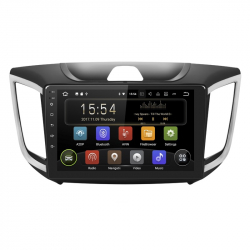 Navigatie Gps Android 9.0 Hyundai ix 25 / Creta Display 9 2GB RAM + 16GB ROM Internet Aplicatii Waze Wi Fi 4G Bluetooth Usb 