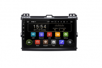 Navigatie Gps Toyota Prado Land Cruiser J120 2003 -2009 Android 2GB RAM + 16 GB ROM 4G Aplicatii Waze Wi Fi Usb Bluetooth Display 9 inch 