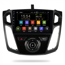 Navigatie Gps Android 9.0 Ford Focus 2012 - 2018 Display 10 inch Slot sim 4G 2 GB RAM + 16 GB ROM Internet Waze Wi Fi Usb Bluetooth 