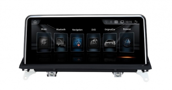 Navigatie Gps BMW X5 E70 Android 7.1 2GB RAM + 32 GB ROM 4G Aplicatii Waze Wi Fi Usb Bluetooth Mirrorlink 