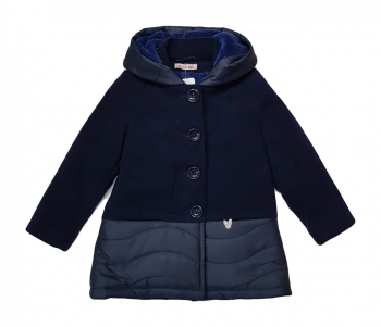 Palton GEANINA Bleumarin 80-92cm 1-2ani 