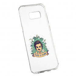 Husa de protectie Narcos Pablo Escobar Movie pentru Samsung Galaxy S8 Plus rezistenta la uzura anti-alunecare din silicon Premium 447 