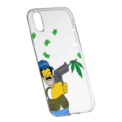 Husa de protectie Narcos Simpson Movie pentru Huawei Y5 2019 rezistenta la uzura anti-alunecare din silicon Premium 439 