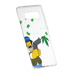 Husa de protectie Narcos Simpson Movie pentru Samsung Galaxy S10Lite/S10e rezistenta la uzura anti-alunecare din silicon Premium 441 
