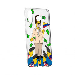 Husa de protectie Narcos Simpson Movie pentru Samsung Galaxy A60 rezistenta la uzura anti-alunecare din silicon Premium 439 