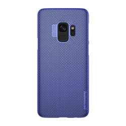 Husa de protectie spate Nillkin Air cu perforatii pentru Samsung Galaxy S9 albastru 