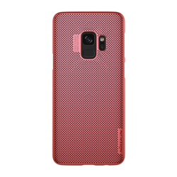 Husa de protectie spate Nillkin Air cu perforatii pentru Samsung Galaxy S9 rosu 