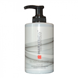 Masca Coloranta Gri Silver 300ml Ihair Keratin 
