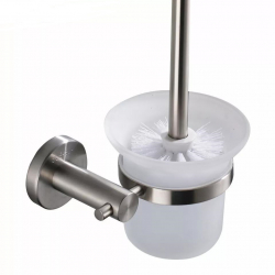 Perie wc prindere perete inox satinat TRENDY S 