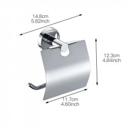 Port hartie TRENDY S inox lucios 