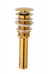 Ventil evacuare lavoar fara prea plin gold TRENDY S 