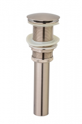 Ventil evacuare lavoar fara prea plin inox satinat TRENDY S 