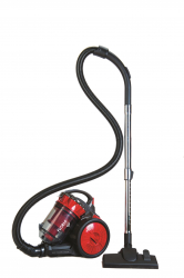 Aspirator fara sac FLORIA ZLN-3451 filtru HEPA 13 filtrare ciclonica capacitate colectare 2.5L putere 700W rosu-negru 