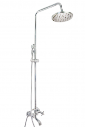 Coloana dus cu trei functii crom lucios TRENDY S 