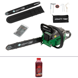 Oferta Promo Drujba CRAFT-TEC Germania CT-4000 4CP 2800RPM 2 lame si 2 lanturi + Ulei de amestec Cadou 