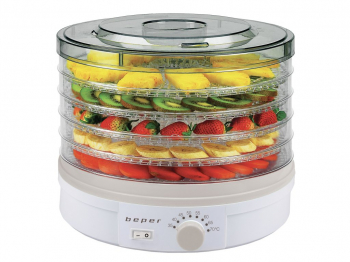 Deshidrator de alimente 245W capacitate 5kg diametru 33cm Beper BC.210 
