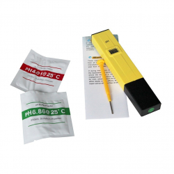 Tester pH Digital pentru calitate a apei pentru uz casnic de apa potabila cu Praf de calibrare - Phuture R