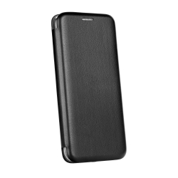 Husa carte cu inchidere magnetica neagra dnp pentru samsung A30 
