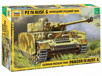 Masina ZVEZDA 1 35 PANZER IV AUSF.G 1 35 