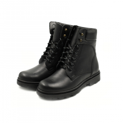 Bocanci Barbati Iulis Shoes Din Piele Naturala 100 Negru 310 N marimea 45 