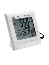 Monitor CO2 si termohigrometru cu ceas si data DT-802 