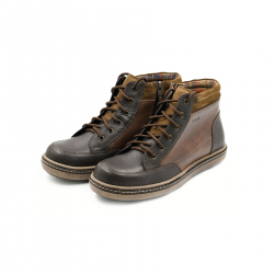 Bocanci Barbati Iulis Shoes Din Piele Naturala 100 Maro 337 M marimea 45 