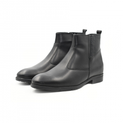 Ghete Barbati Iulis Shoes Din Piele Naturala 100 Negru 304 N marimea 45 