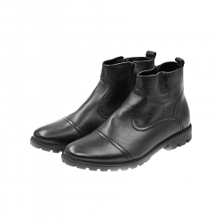 Ghete Barbati Iulis Shoes Din Piele Naturala 100 Negru 305 N marimea 44 