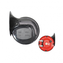 Claxon Goarna Melcata Cromat cu Releu - Set 2 buc Automax 
