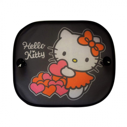 Parasolar Automax cu prindere prin ventuza model Hello Kitty 