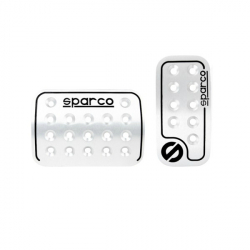 Set 2 bucati ornamente pedale Sparco aluminiu 