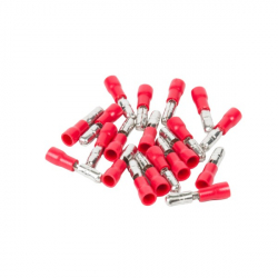 Set 20 bucati conectori MPD1-156 Automax pentru cablu culoare rosu 