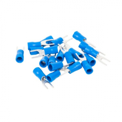 Set 20 bucati conectori SV2-5S Automax pentru cablu culoare albastru 