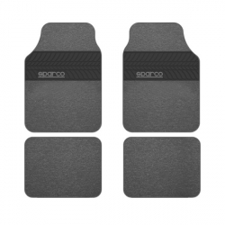 Set 4 bucati covorase auto Sparco Corsa textile gri 