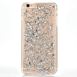 Husa Glitter pentru iPhone 7 Argintiu 