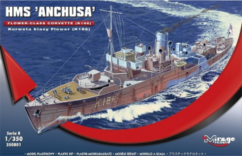 HMS Anchusa British corvette Flower-class K186 