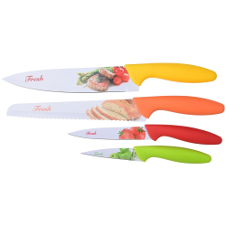 Set 4 cutite Fresh Style antiaderente 