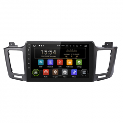Navigatie Gps Android Toyota Rav 4 2012 - 2018 2GB RAM + 16GB ROM Internet 4G Aplicatii Waze Wi Fi Usb Bluetooth 