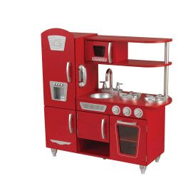 Bucatarie pentru copii Vintage Red - KidKraft 