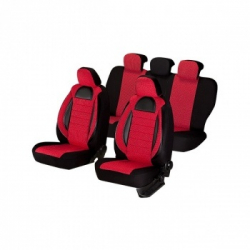 Huse Scaune Auto DACIA LOGAN I Racing Negru Rosu 