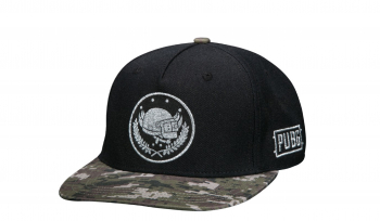 Sapca PUBG PlayerUnknowns Battlegrounds Pan Crest Hat Ajustabila Negru 