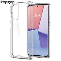 Carcasa Spigen Samsung Galaxy S20 Case Ultra Hybrid Crystal Clear 