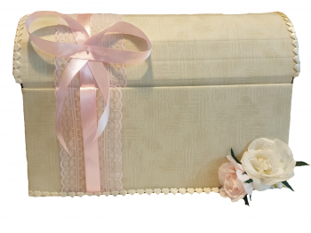 Trusou botez complet Handmade Minis Boutique in cufar nude si roz 