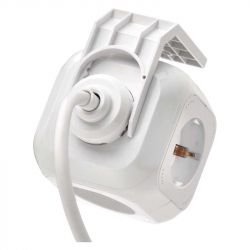 Prelungitor Cube 4 prize schuko 2 USB 1.9 metri Emos 