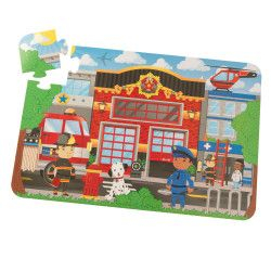 Puzzle de podea Pompieri - KidKraft 