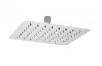 Para dus fixa superioara patrata din inox ultra slim 30 / 30 cm