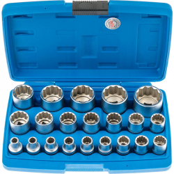 Set 21 chei tubulare 1/2 8 - 36 mm 12 puncte BGS Grermany BG-2267 