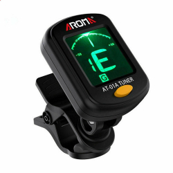 Tuner electric pentru chitara bass vioara si ukulele cu ecran LCD 