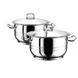 Set 2 oale cu capac 4 piese HASCEVHER GASTRO 