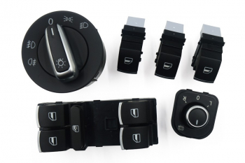 Set 9 butoane Volkswagen Passat Golf 5 Jetta Tiguan 